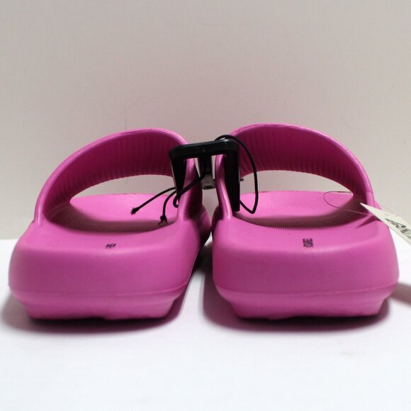 No Boundaries NWT Size 10 Women's Slip On Lightweight Pink Flower Slide Sandals - Picture 11 of 14